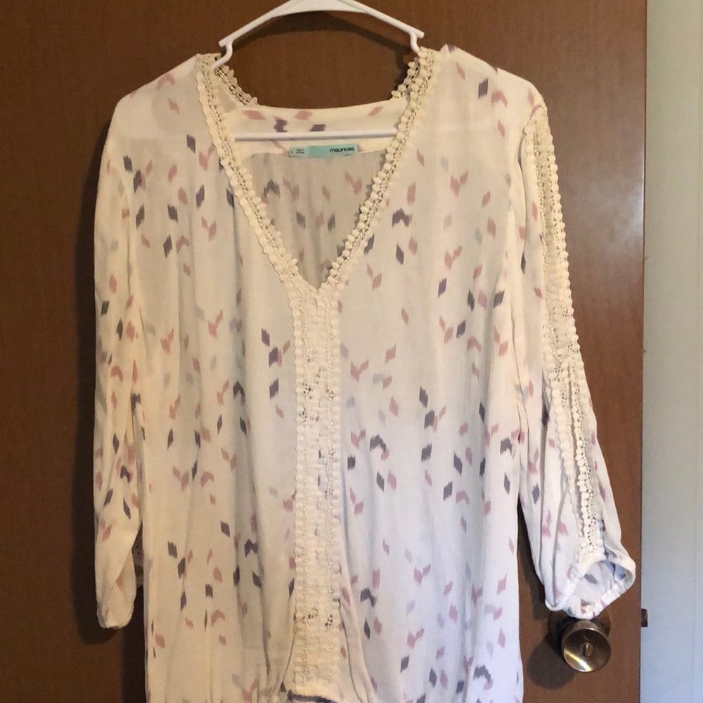 3/4 length sleeve shirt